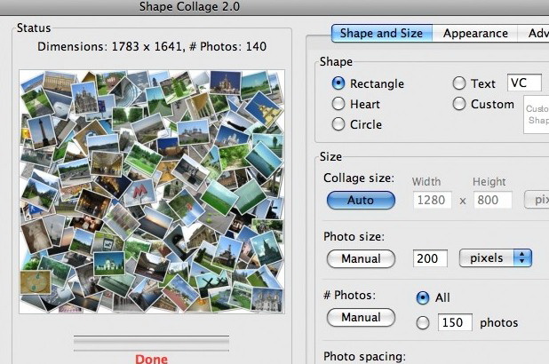Shape Collage for Mac ͼƬƴ��3.1.0 �ٷ���
