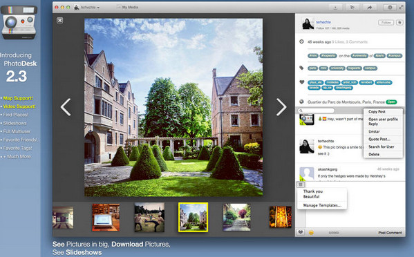 PhotoDesk for Mac ����3.0.1 �ٷ���