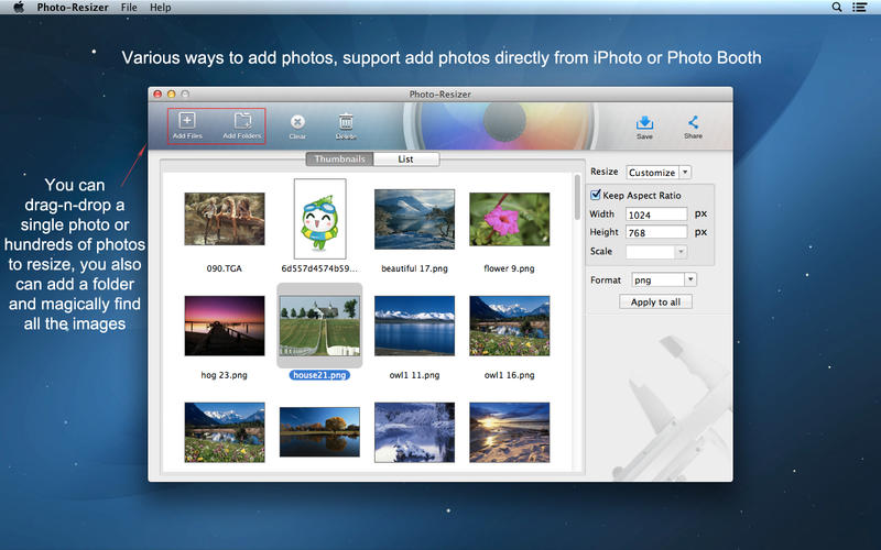 IFunia Photo-Resizer for MacͼƬ�����޸�2.1.1 �ٷ���