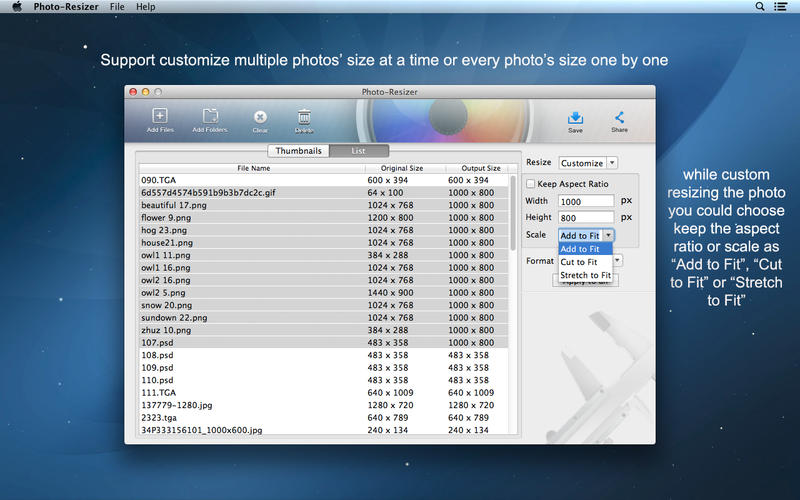 IFunia Photo-Resizer for MacͼƬ�����޸�2.1.1 �ٷ���