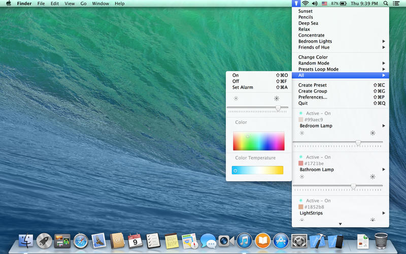 ���ܵƹ�ؼ�Hue Menu for Mac2.3.2 �ٷ���