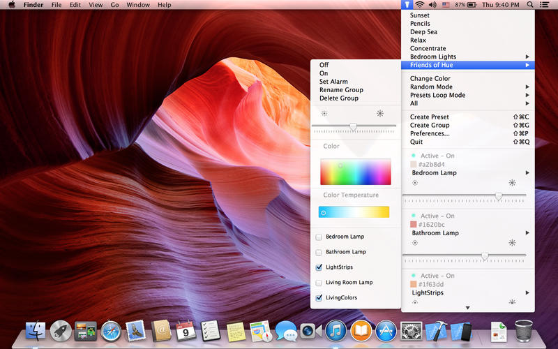 ���ܵƹ�ؼ�Hue Menu for Mac2.3.2 �ٷ���