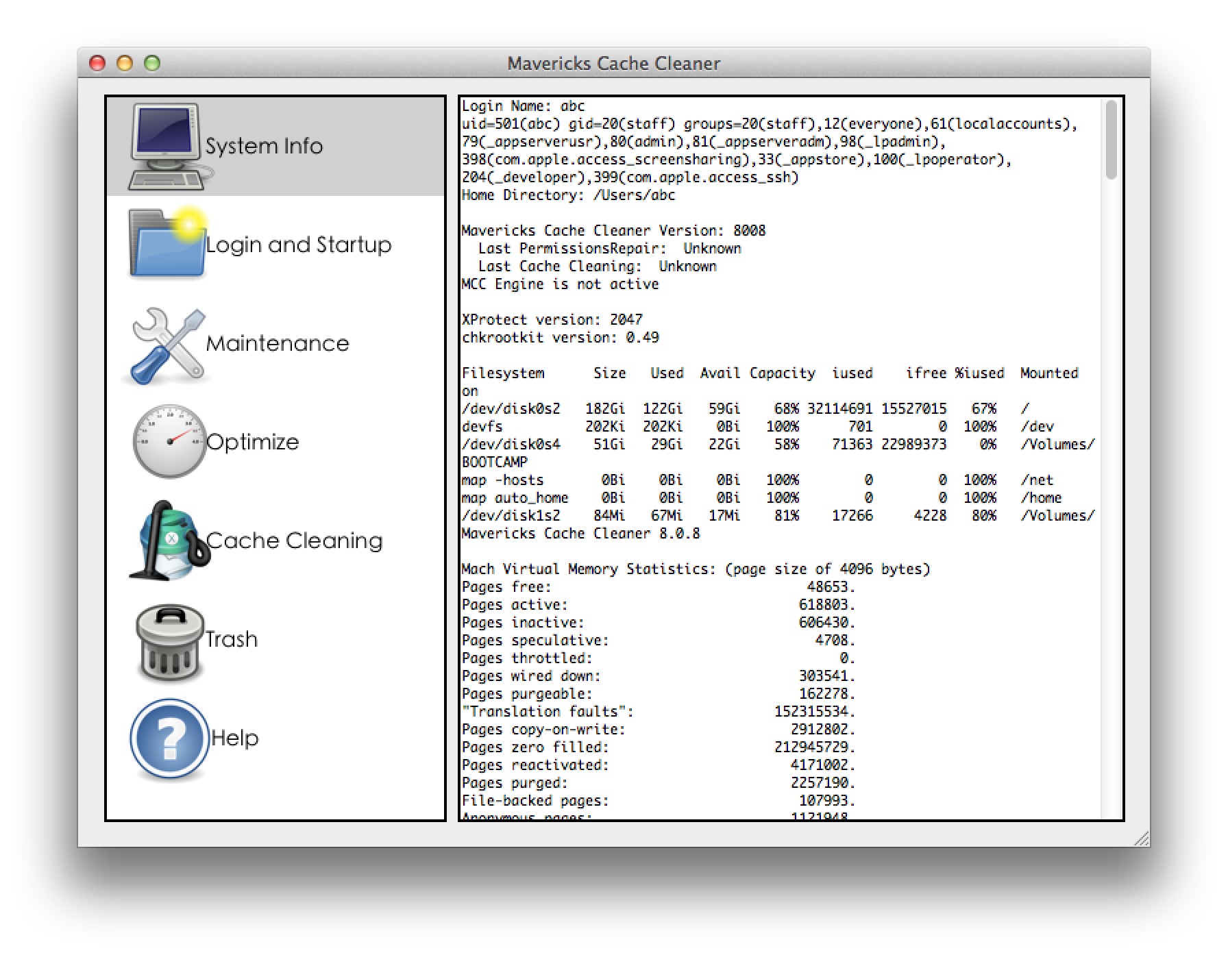 Mavericks Cache Cleaner for Mac9.0.4 �ٷ���