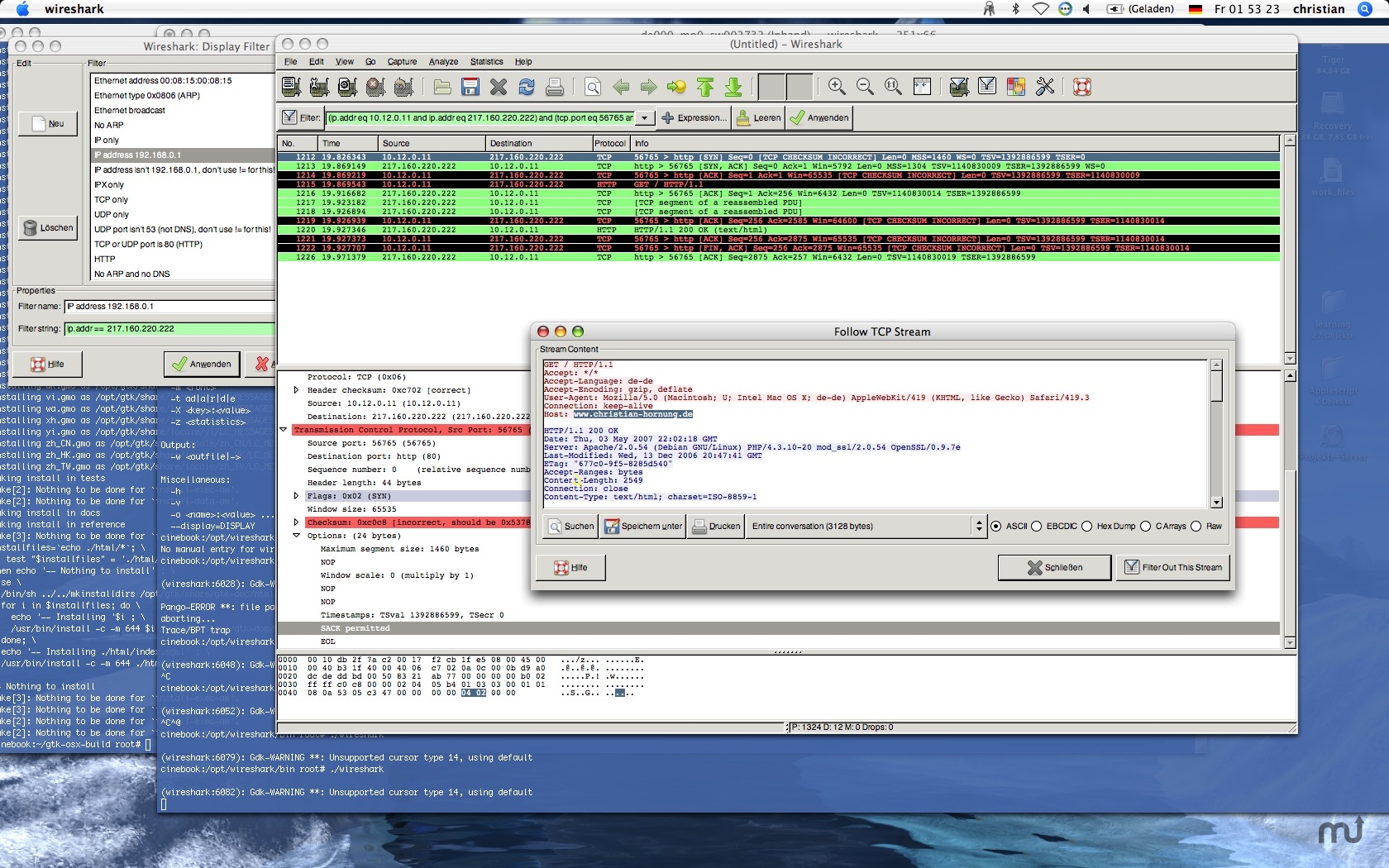 WireShark mac����1.12.0  �ٷ���