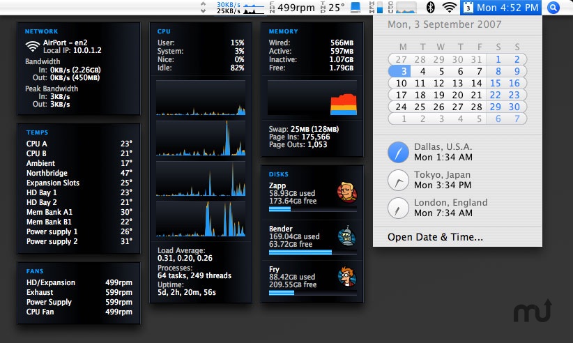 iStat Menus for Mac����5.0.3 �ٷ���