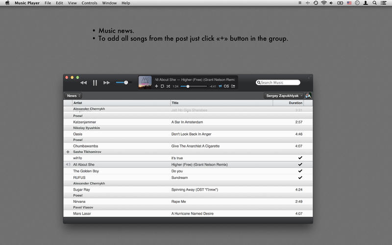 Music Player for mac����2.2 �ٷ���