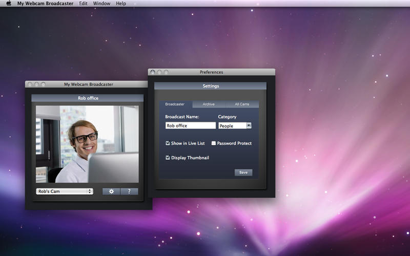 My Webcam Broadcaster Mac����2.4.2 �ٷ���
