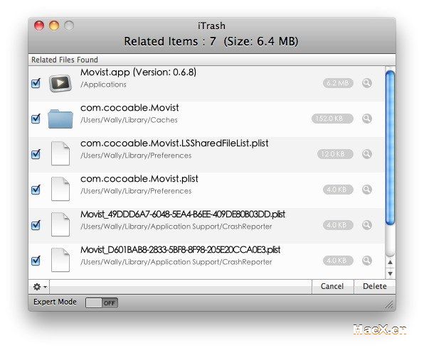 iTrash for mac2.2.1 �ٷ���