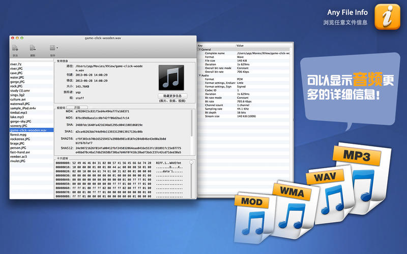 Any File Info for Mac����1.4.0 �ٷ���