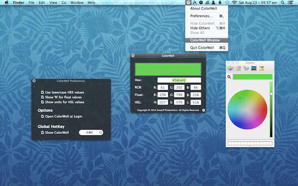 ��ҳ��ɫ������ȡColorWell for mac1.0.6 �ٷ���