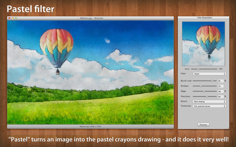 ɫ��Ч��ͼƬSketcher for Mac1.4.2 �ٷ���