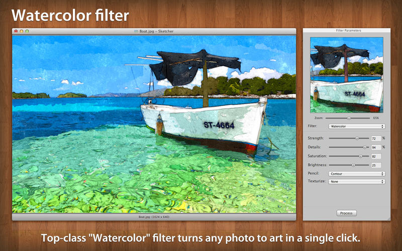 ɫ��Ч��ͼƬSketcher for Mac1.4.2 �ٷ���
