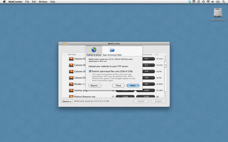 һ����վ�Ż� WebCrusher for Mac2.3.2 �ٷ���