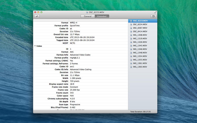 ��ý���ļ������Media File Inspector Mac��3.2 �ٷ���