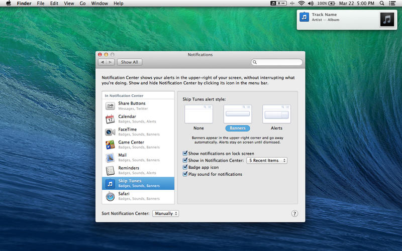 �˵�������Skip Tunes for Mac3.0.1 �ٷ���