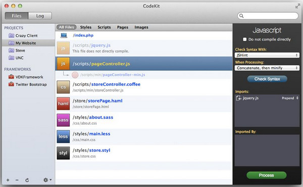 Webǰ�˿�������Codekit for mac2.1.9 �ٷ���