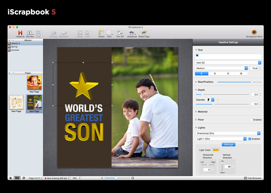 ��Ƭ������iScrapbook Mac��5.0 �ٷ���