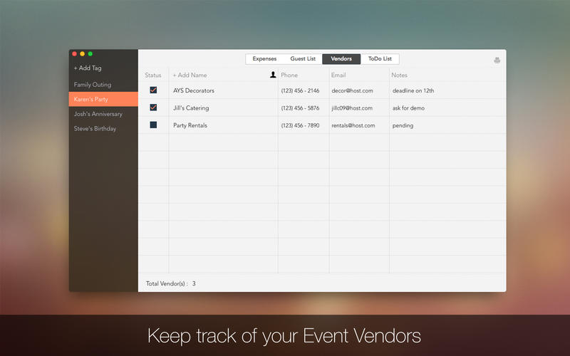 Event Planner for Mac1.3.0 �ٷ���