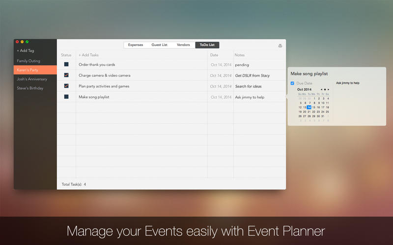 Event Planner for Mac1.3.0 �ٷ���