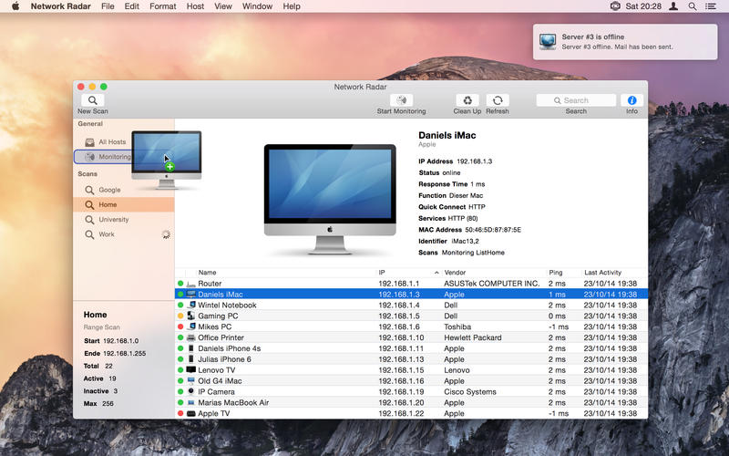 �����״�Network Radar Mac��1.2.3 �ٷ���