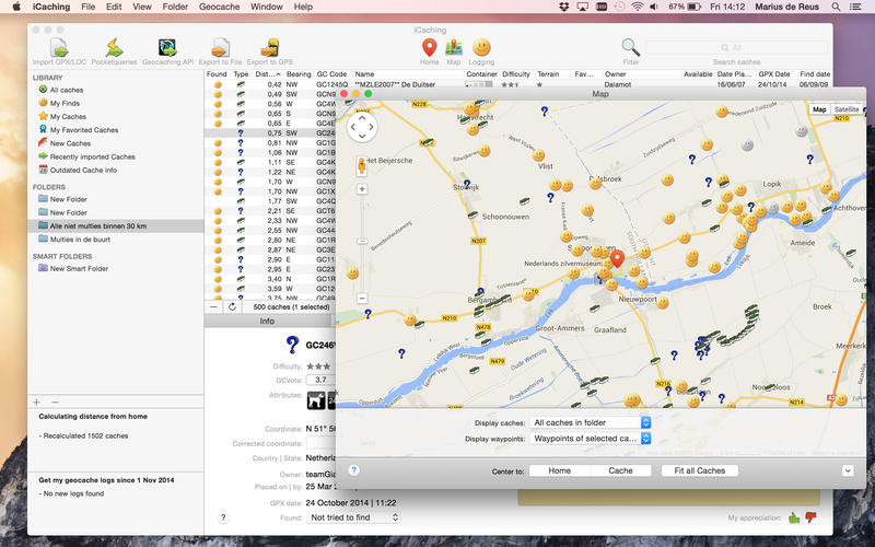 GPX�ļ���������iCaching Mac��4.95 �ٷ���