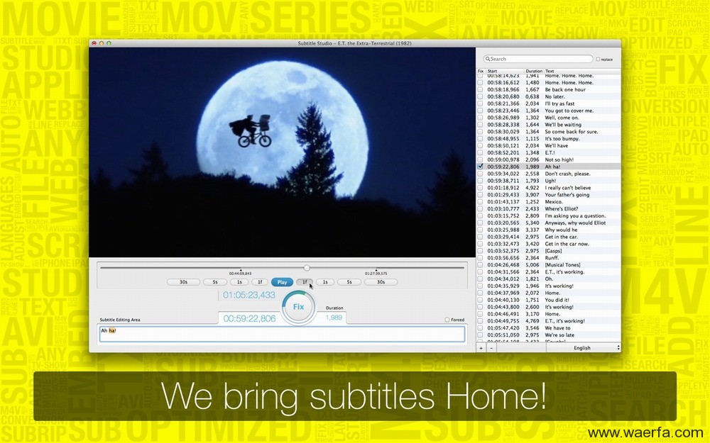 ��Ƶ��ĻSubtitle Studio Mac��1.2.1 �ٷ���