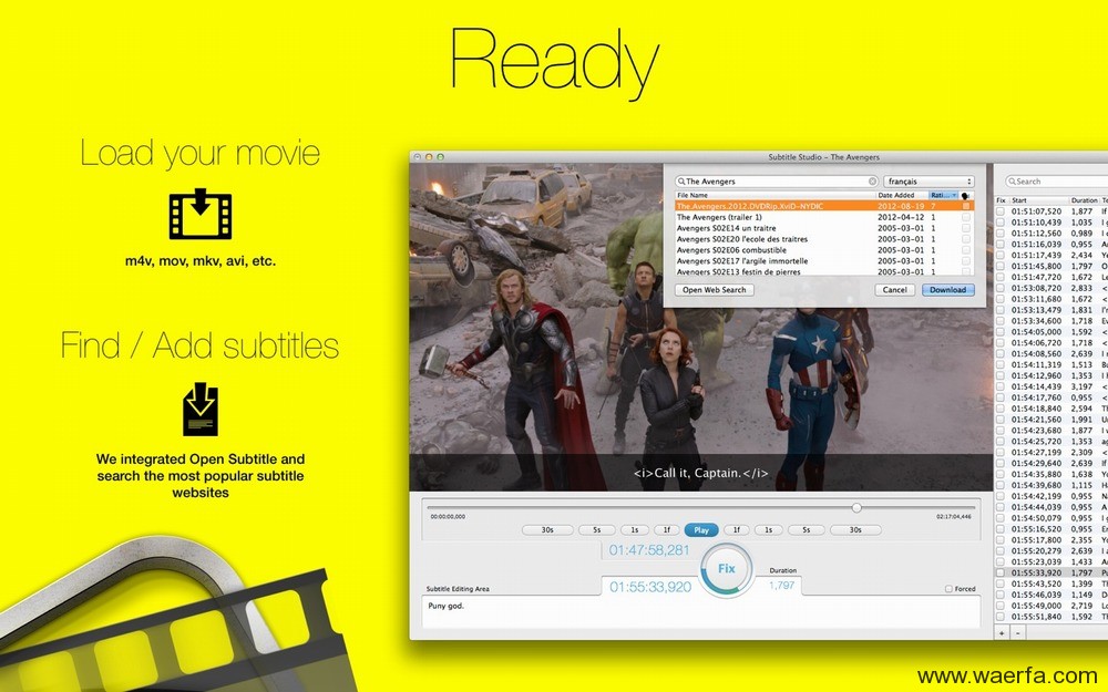 ��Ƶ��ĻSubtitle Studio Mac��1.2.1 �ٷ���