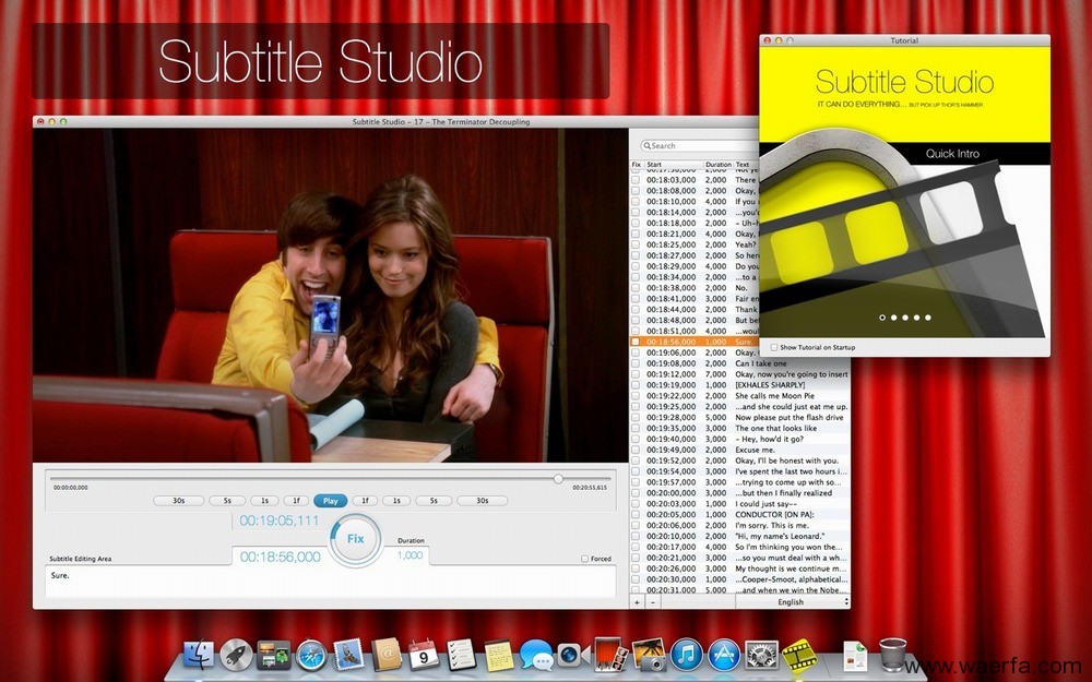��Ƶ��ĻSubtitle Studio Mac��1.2.1 �ٷ���