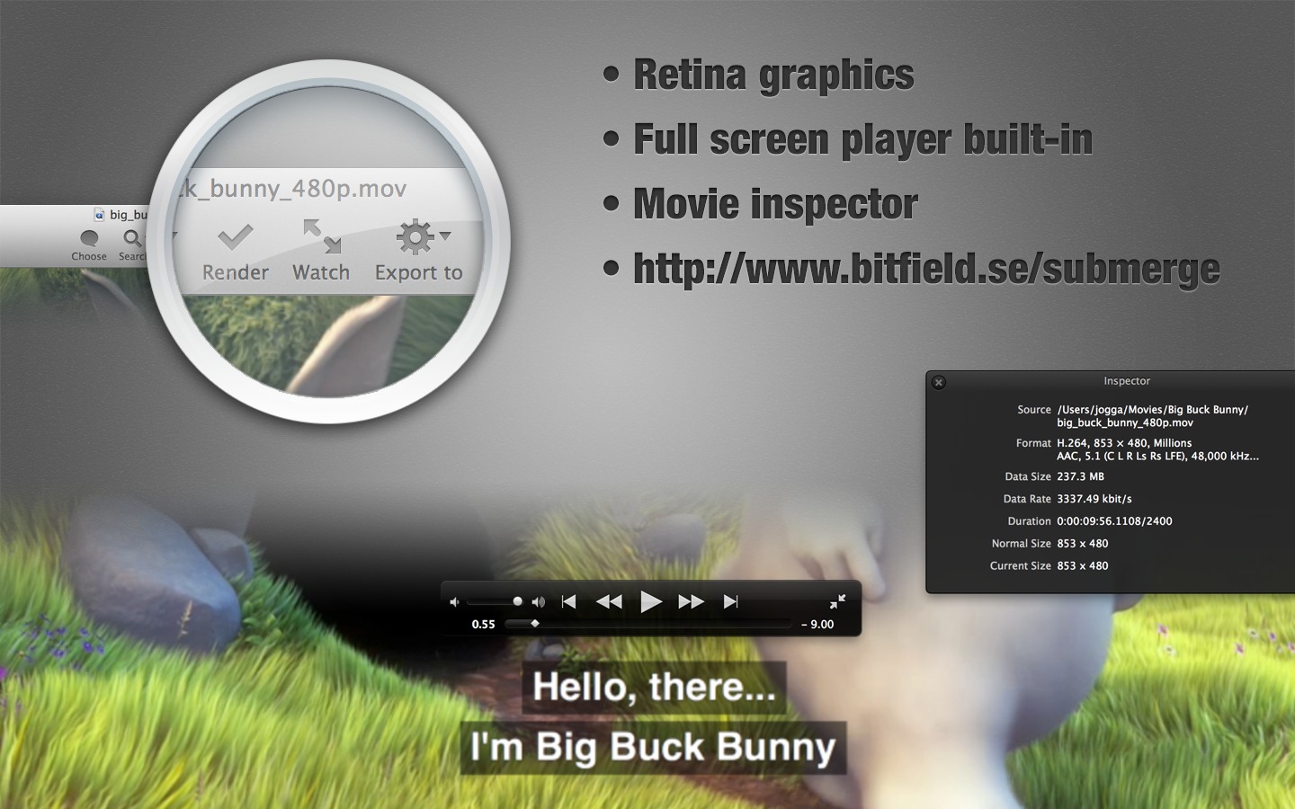 ��Ƶ��Ļ����Submerge Mac��3.0.1 �ٷ���