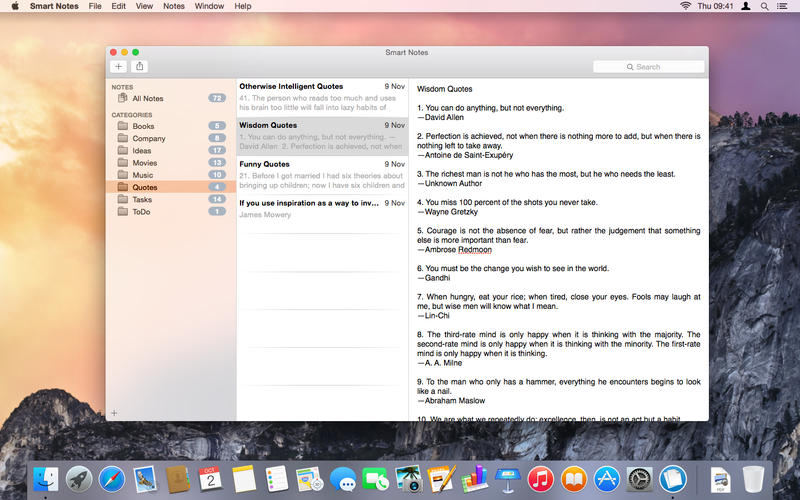 ���ܼ��±�����Smart Notes Mac��5.5 �ٷ���