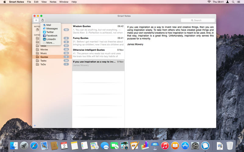���ܼ��±�����Smart Notes Mac��5.5 �ٷ���