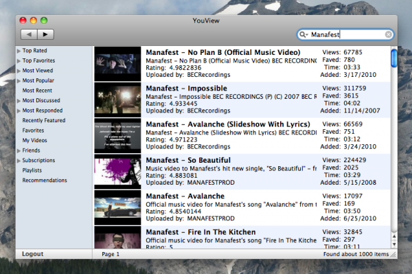 YouView Mac��0.5.1 �ٷ���