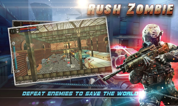Rush Zombie(�����ʬ��׿���ΰ�)v1.0 �ֻ���