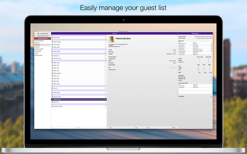 Wedding Planner Pro for Mac����߻�ʦ1.0.1 �ٷ���