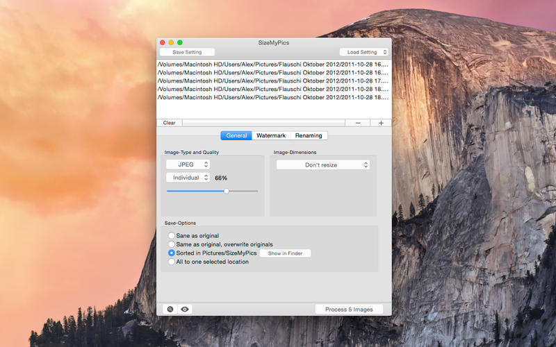 ͼƬת����SizeMyPics for Mac1.5.0 �ٷ���