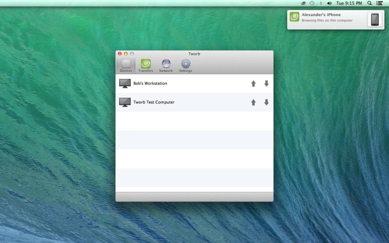 ���ݴ��乤��Tworb for Mac1.0.1 �ٷ���