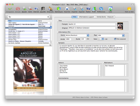 ��ӰĿ¼����Filmotech for Mac3.5.0 �ٷ���