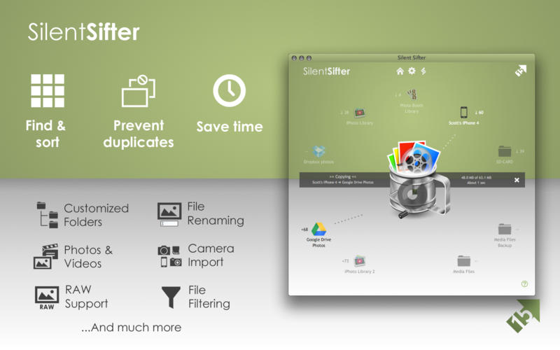 ��Ƭ����Ƶ����Silent Sifter Mac��3.2 �ٷ���