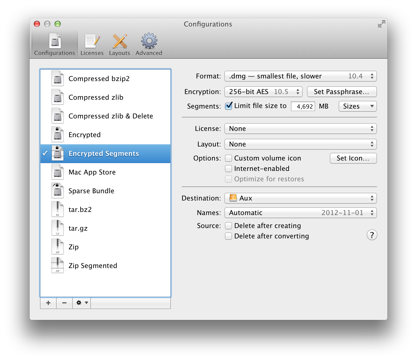 ѹ�����ݹ���DropDMG for Mac3.2.6 �ٷ���