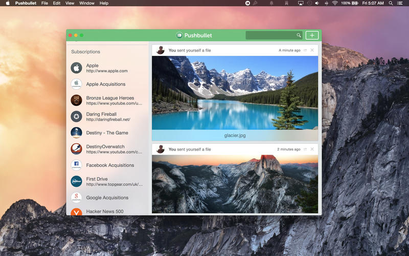 һ�������ļ�Pushbullet for Mac1.2 �ٷ���