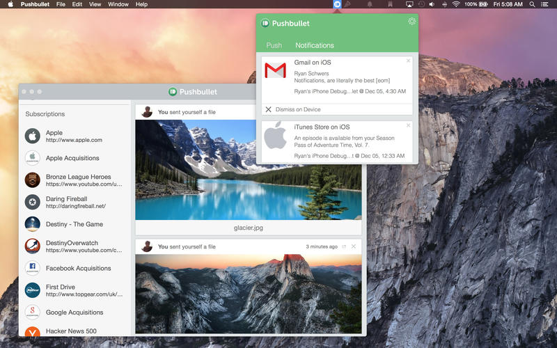 һ�������ļ�Pushbullet for Mac1.2 �ٷ���