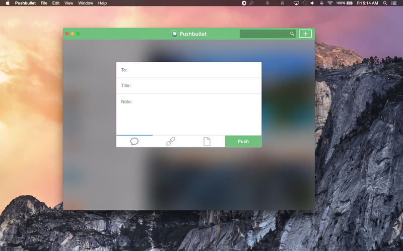 һ�������ļ�Pushbullet for Mac1.2 �ٷ���