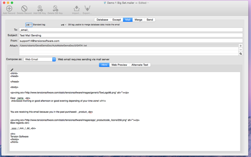 �����ʼ��շ�����AutoMailer Mac��2.2 �ٷ���