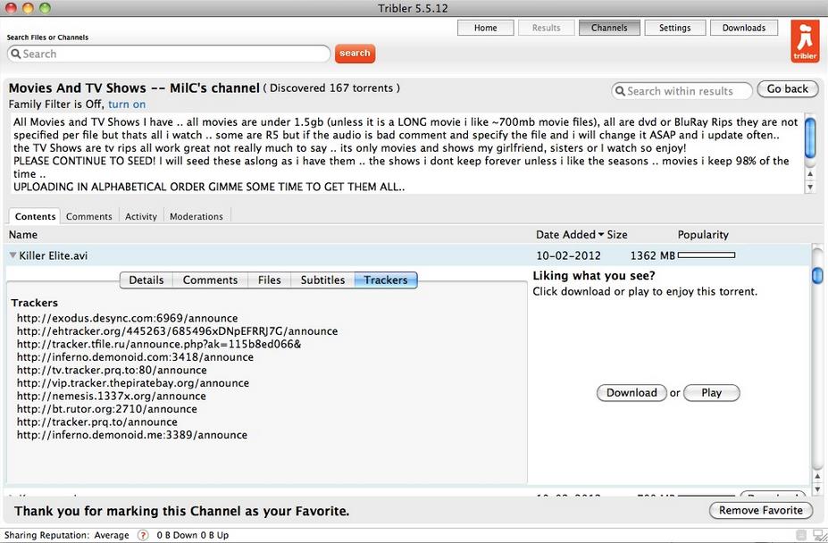 Tribler for Mac6.4.3 �ٷ���