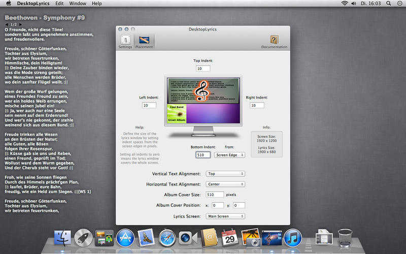 �����ʾDesktopLyrics for Mac2.6.6 �ٷ���