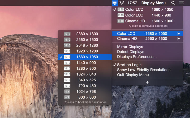 Display Menu for Mac2.2.2 �ٷ���