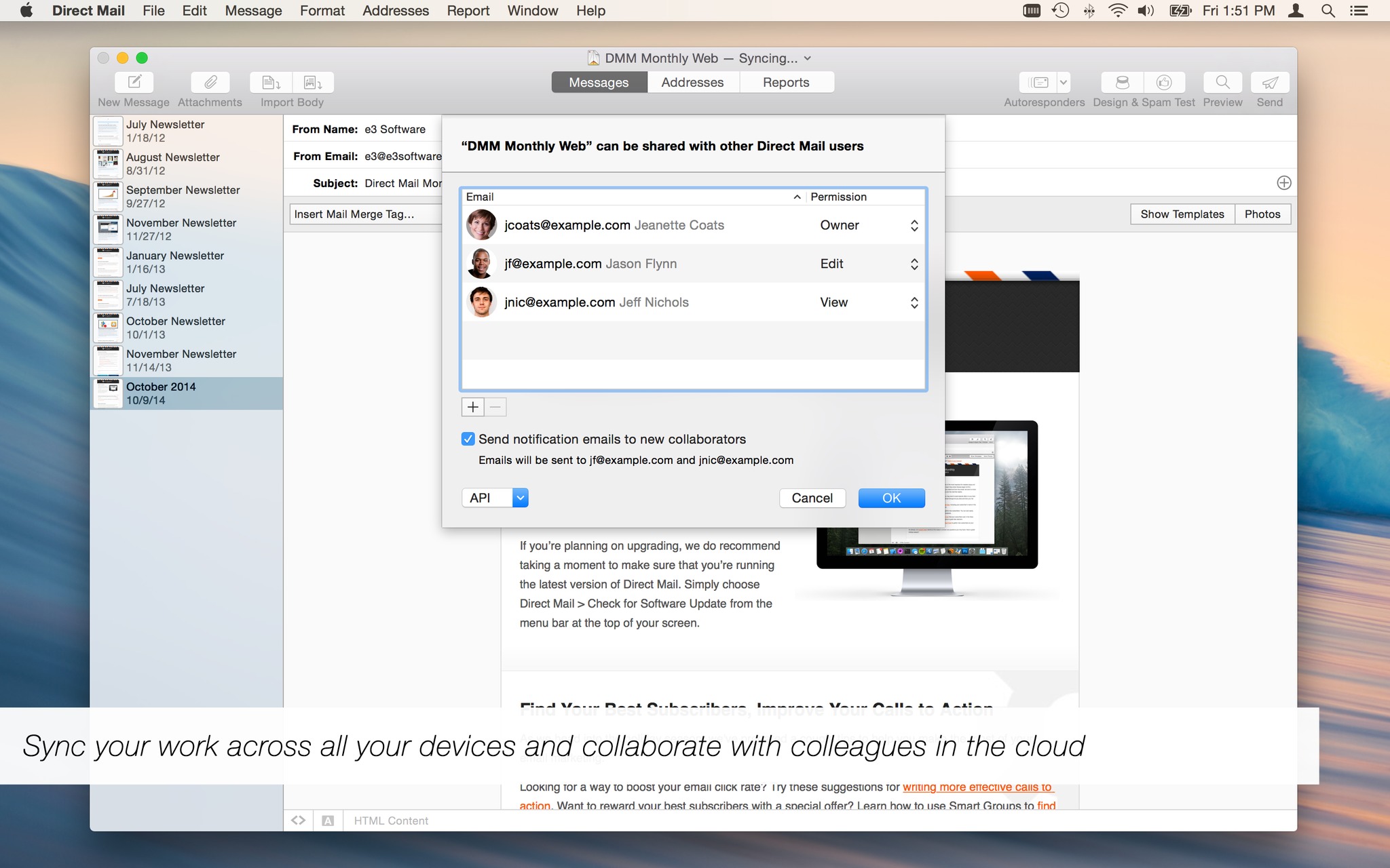 Direct Mail for Mac4.0.2 �ٷ���
