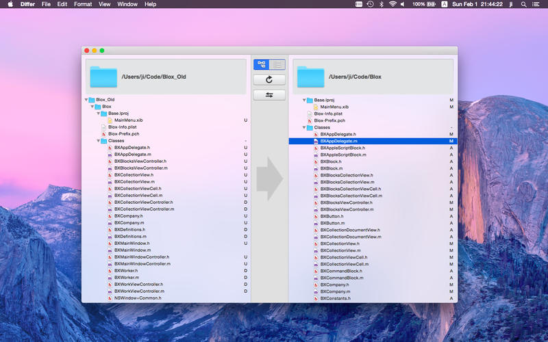 Differ for Mac1.3.2 �ٷ���