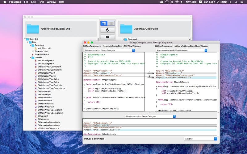 Differ for Mac1.3.2 �ٷ���