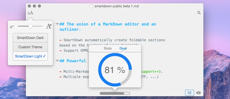 SmartDown Mac��0.9 ���°�